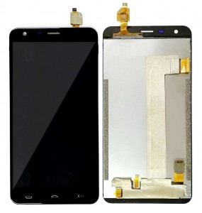 Lcd With Touch Screen For Homtom Ht30 Black By - Maxbhi Com
