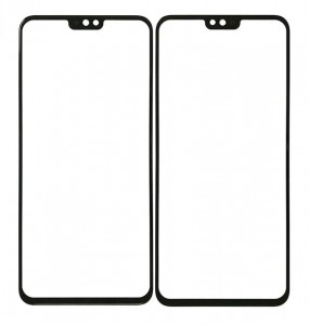 Replacement Front Glass For Huawei Honor 8x Black By - Maxbhi Com