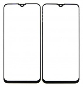 Replacement Front Glass For Samsung Galaxy M20 Black By - Maxbhi Com