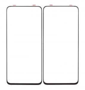 Replacement Front Glass For Samsung Galaxy A80 Black By - Maxbhi Com