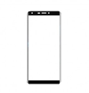 Replacement Front Glass For Mobiistar X1 Selfie Black By - Maxbhi Com