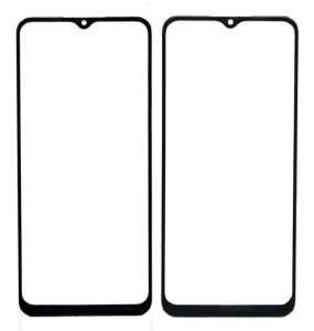 Replacement Front Glass For Realme 5i Black By - Maxbhi Com