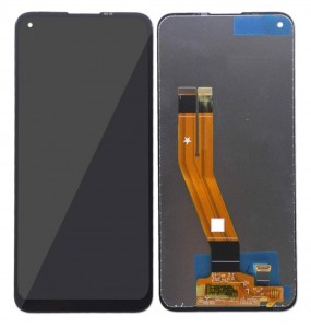 Lcd With Touch Screen For Samsung Galaxy A11 Black By - Maxbhi Com