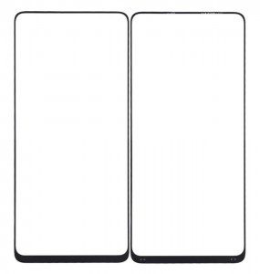 Replacement Front Glass For Vivo Iqoo Z1 Black By - Maxbhi Com