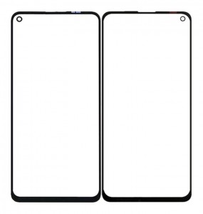 Replacement Front Glass For Oneplus 8t Black By - Maxbhi Com