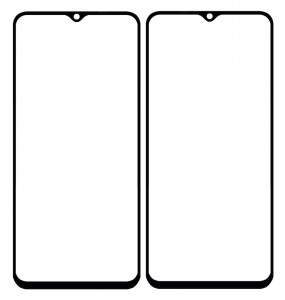 Replacement Front Glass For Vivo Iqoo Z3 Black By - Maxbhi Com