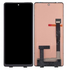 Lcd With Touch Screen For Motorola Edge 30 Pro Black By - Maxbhi Com