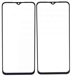 Replacement Front Glass For Xiaomi Poco M5 Black By - Maxbhi Com