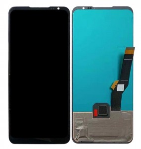 Lcd With Touch Screen For Zte Nubia Red Magic 6 Black By - Maxbhi Com