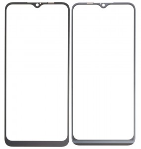 Replacement Front Glass For Oppo A17 Blue By - Maxbhi Com