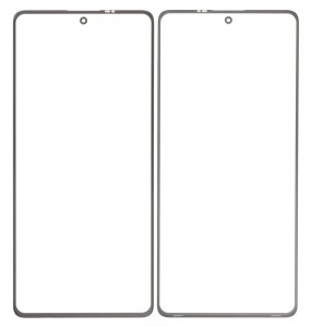 Replacement Front Glass For Xiaomi Redmi Note 12 Pro Black By - Maxbhi Com