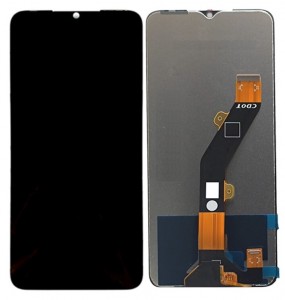 Lcd With Touch Screen For Infinix Smart 7 India Black By - Maxbhi Com