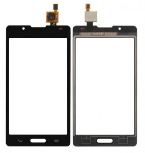 Touch Screen Digitizer For Lg Optimus L7x P714 Black By - Maxbhi Com