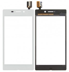 Touch Screen Digitizer For Sony Xperia M2 Aqua White By - Maxbhi Com