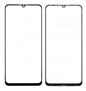 Replacement Front Glass For Zte Blade A72s Black By - Maxbhi Com