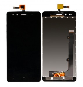 Lcd With Touch Screen For Bq Aquaris X5 Black By - Maxbhi Com
