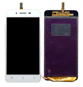 Lcd With Touch Screen For Vivo Y27 Silver By - Maxbhi Com