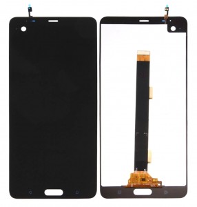 Lcd With Touch Screen For Htc U Ultra 128gb Black By - Maxbhi Com