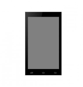 Replacement Front Glass For Spice Xlife 405 Grey By - Maxbhi.com