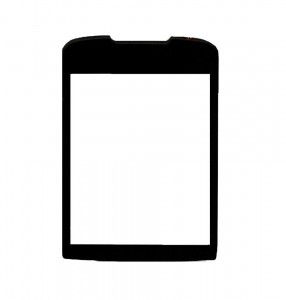 Replacement Front Glass For Samsung Corby Ii S3850 Black By - Maxbhi.com