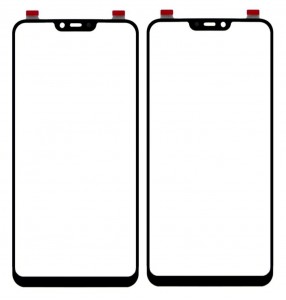 Replacement Front Glass For Vivo Y81 Black By - Maxbhi Com