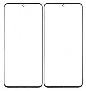Replacement Front Glass For Samsung Galaxy S20 Ultra Black By - Maxbhi Com