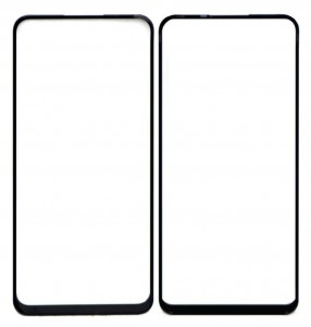 Replacement Front Glass For Oppo A53 2020 Black By - Maxbhi Com
