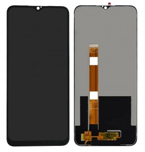Lcd With Touch Screen For Realme Narzo 20a Black By - Maxbhi Com