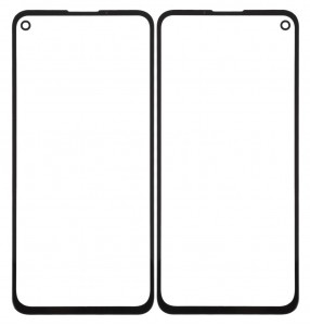 Replacement Front Glass For Google Pixel 4a 5g Black By - Maxbhi Com