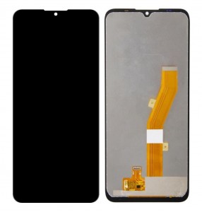 Lcd With Touch Screen For Nokia C10 White By - Maxbhi Com