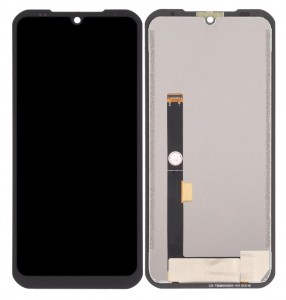 Lcd With Touch Screen For Doogee S86 Black By - Maxbhi Com