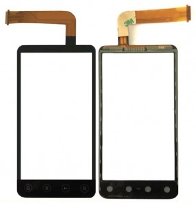 Touch Screen Digitizer For Htc Evo 3d Cdma Black By - Maxbhi Com