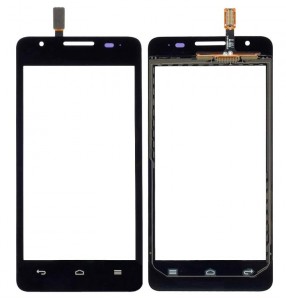 Touch Screen Digitizer For Huawei Ascend G520 Black By - Maxbhi Com