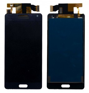 Lcd With Touch Screen For Samsung Galaxy A5 A500fu Black By - Maxbhi Com