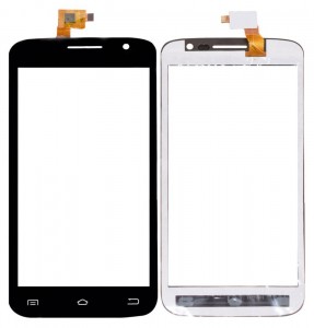 Touch Screen Digitizer For Spice Mi525 Pinnacle Fhd Black By - Maxbhi Com
