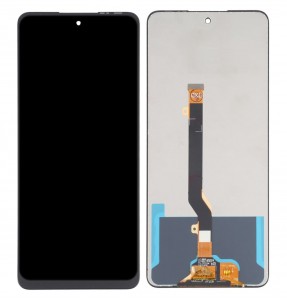 Lcd With Touch Screen For Tecno Camon 18p Purple By - Maxbhi Com