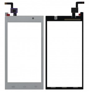 Touch Screen Digitizer For Micromax A104 Canvas Fire 2 White By - Maxbhi Com