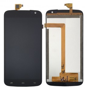 Lcd With Touch Screen For Blu Studio X Plus Blue By - Maxbhi Com