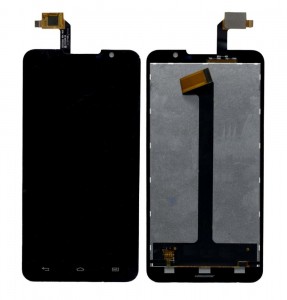 Lcd With Touch Screen For Karbonn S7 Titanium Black By - Maxbhi Com