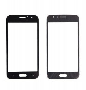 Replacement Front Glass For Samsung Galaxy J1 Black By - Maxbhi Com