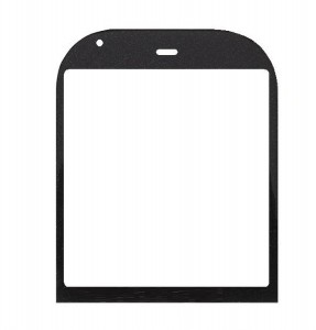 Replacement Front Glass For Palm Centro 690 Cdma Black By - Maxbhi.com