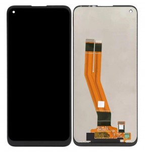 Lcd With Touch Screen For Samsung Galaxy M11 Black By - Maxbhi Com
