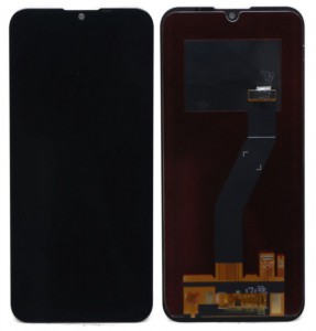 Lcd With Touch Screen For Motorola Moto E6s 2020 Black By - Maxbhi Com
