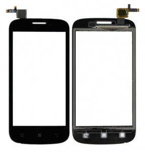 Touch Screen Digitizer For Lenovo A760 Black By - Maxbhi Com
