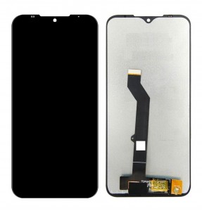 Lcd With Touch Screen For Motorola Moto E 2020 White By - Maxbhi Com