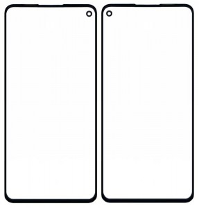 Replacement Front Glass For Realme Gt Neo 2 Black By - Maxbhi Com