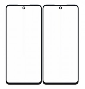Replacement Front Glass For Infinix Hot 11s Black By - Maxbhi Com