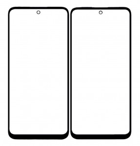 Replacement Front Glass For Motorola Moto G71 5g Black By - Maxbhi Com