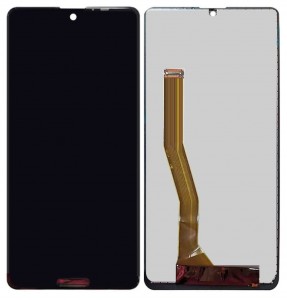 Lcd With Touch Screen For Sharp Aquos Sense 5g Black By - Maxbhi Com