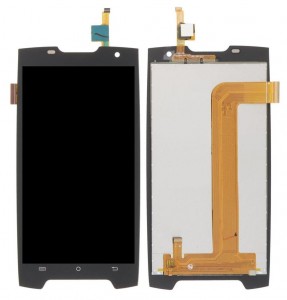 Lcd With Touch Screen For Cubot Kingkong Cs Black By - Maxbhi Com